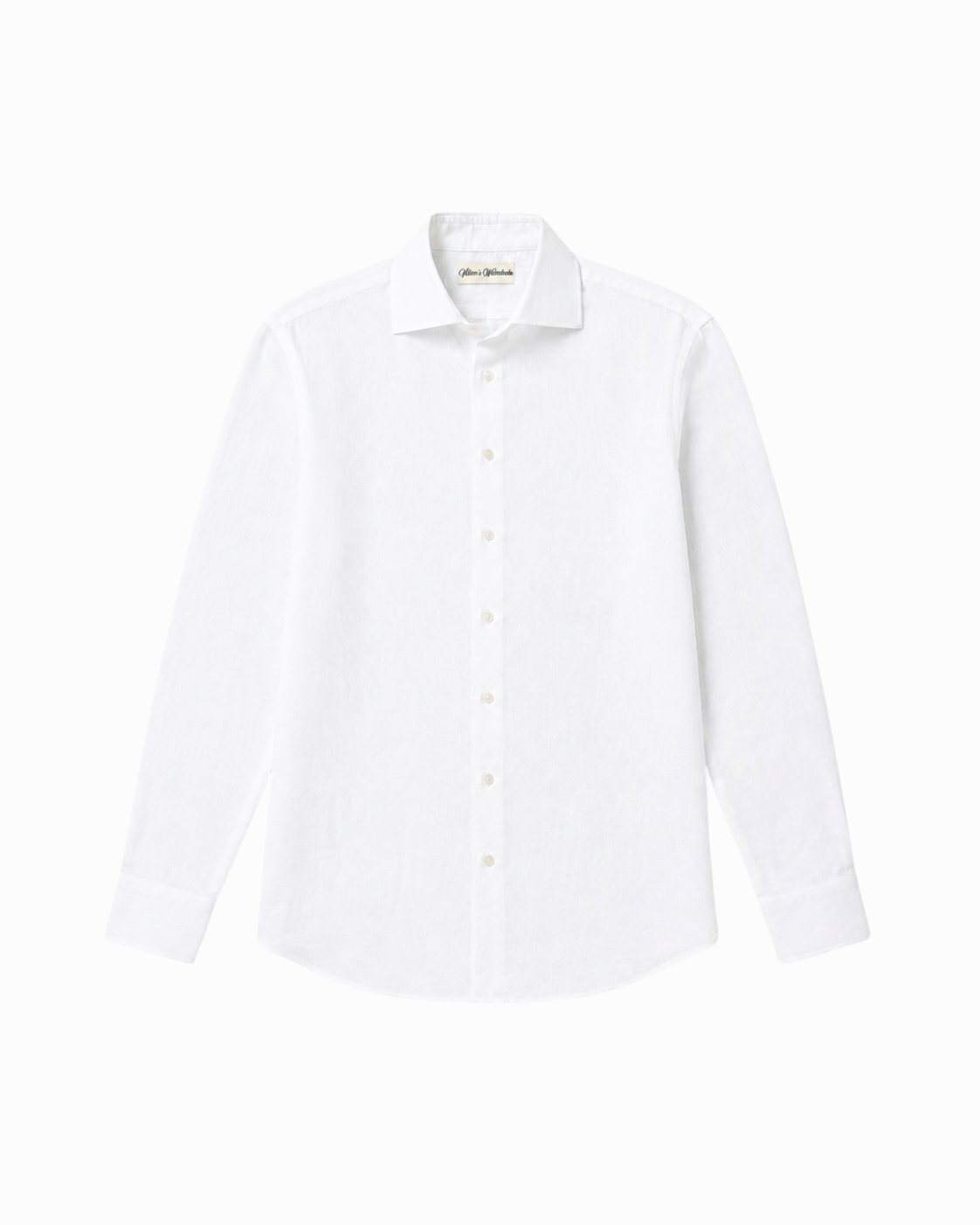 White linen shirt